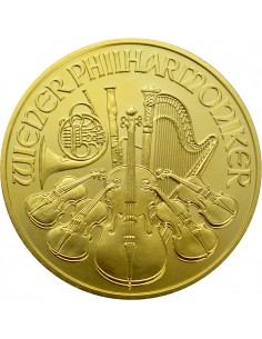 Zlatá investiční mince Wiener Philharmoniker 1 Oz 2