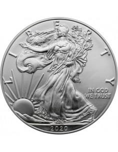 Stříbrná investiční mince American Eagle 1 Oz