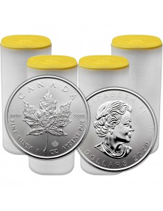 Stříbrná investiční mince Maple Leaf 1 Oz